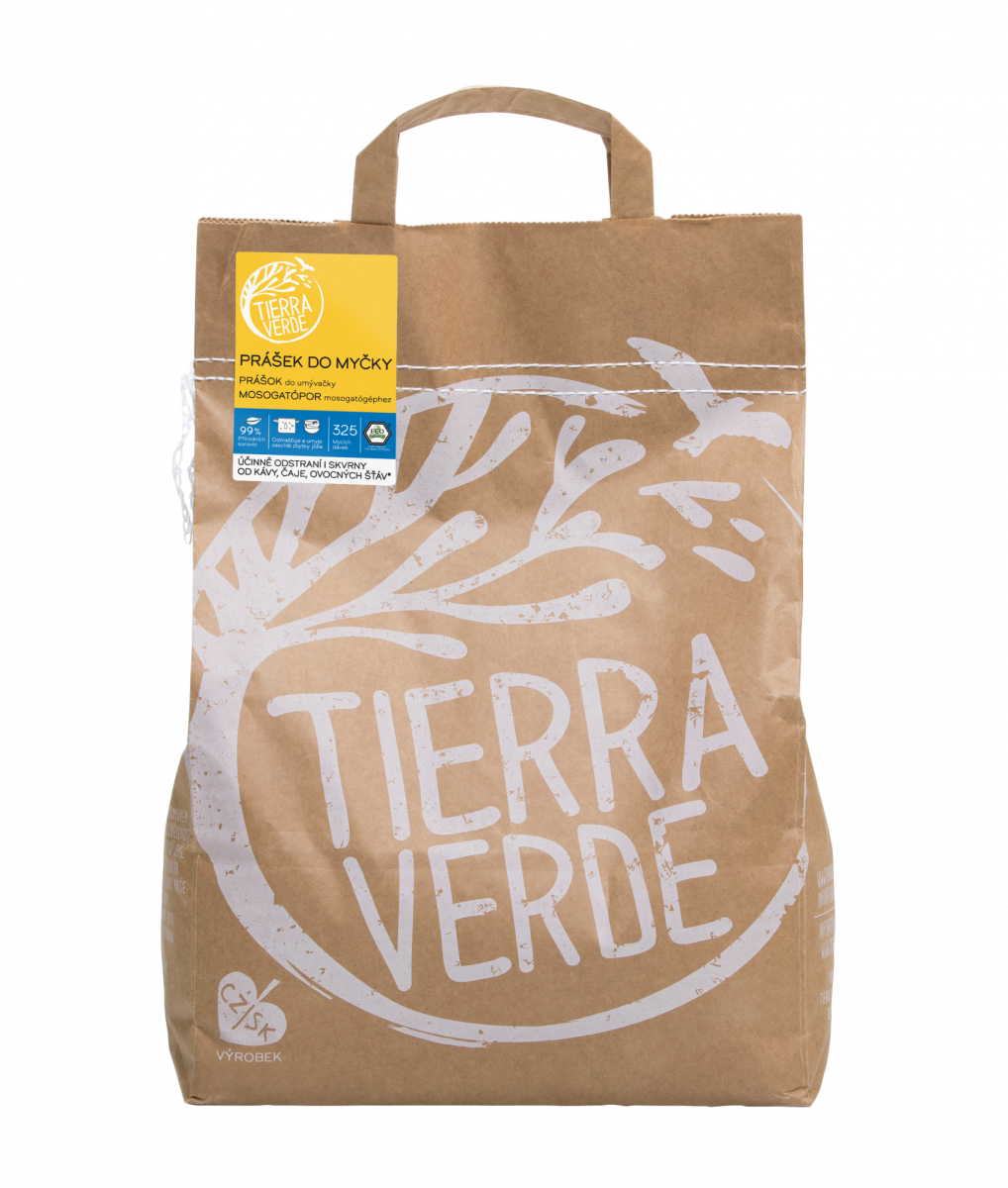 Tierra Verde Prášek do myčky na nádobí - INOVACE - 5 kg z Econea.cz