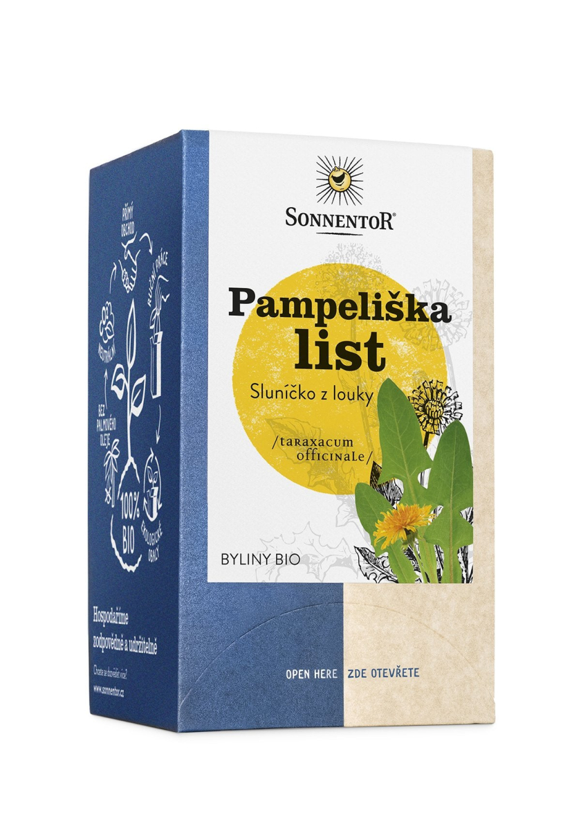 Sonnentor Pampeliška list BIO - nálevové sáčky (18 x 1,2 g) z Econea.cz