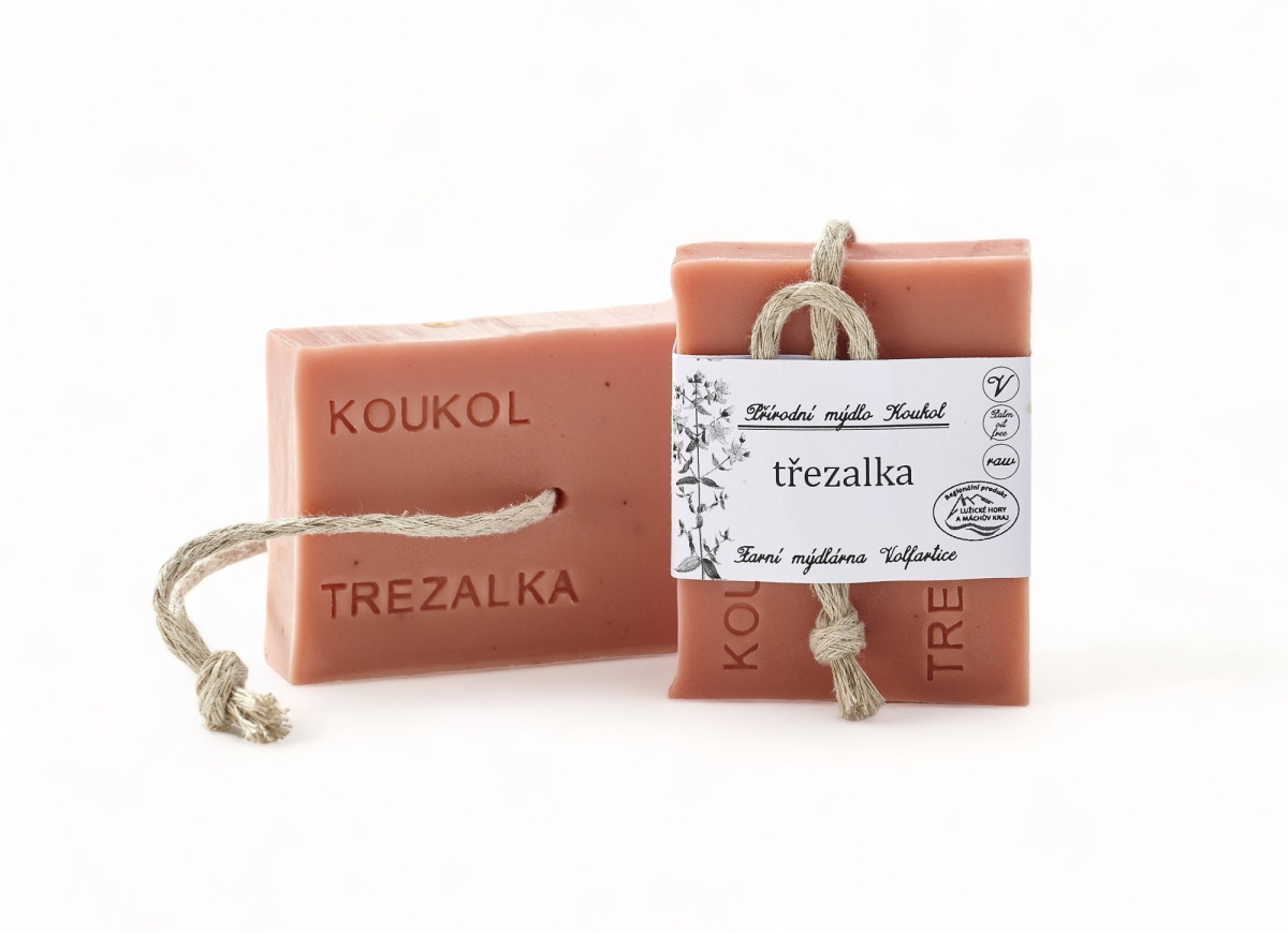Mýdlárna Koukol Tuhé mýdlo zklidňující - Třezalka (90 g) - zklidní po opalování z Econea.cz