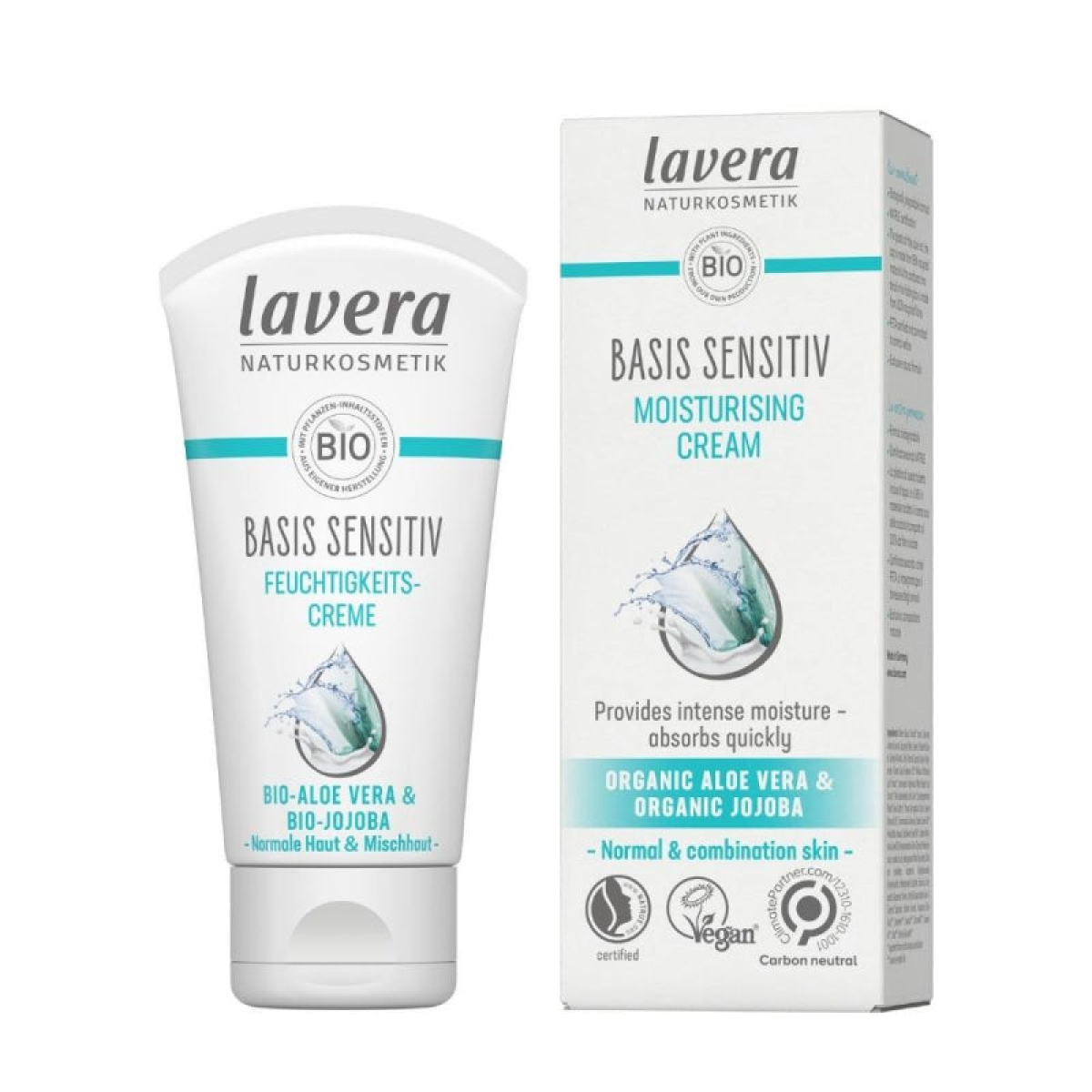 Lavera Basis Sensitive Hydratační krém pro normální a smíšenou pleť BIO - denní (50 ml) z Econea.cz