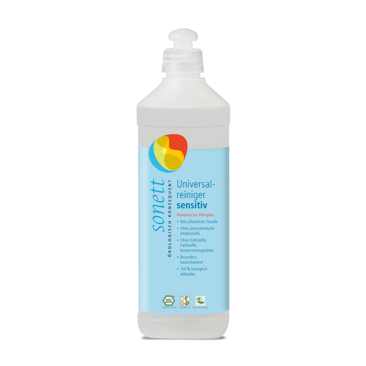 Sonett Prostředek na nádobí / Univerzální čistič Sensitive - 500 ml z Econea.cz