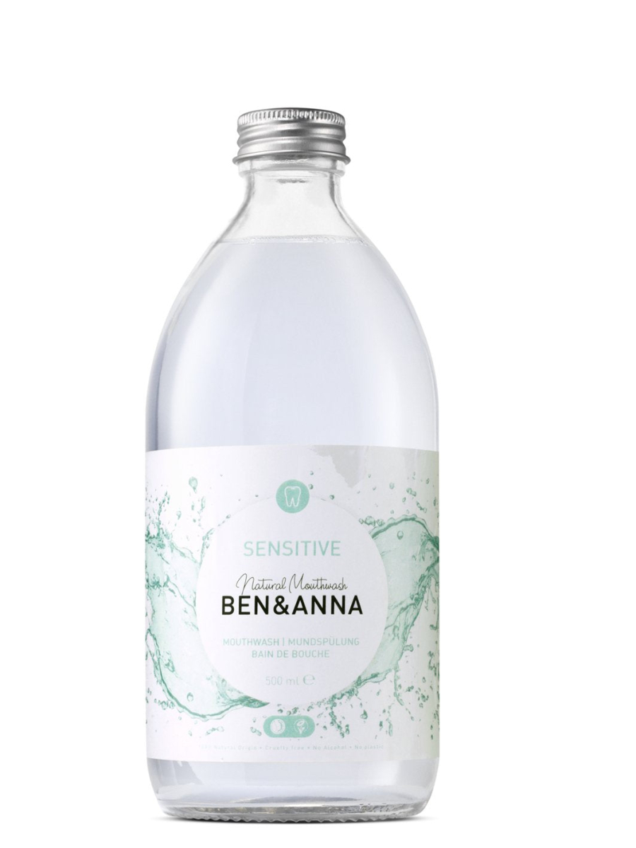 Ben & Anna Ústní voda pro citlivé zuby Sensitive (500 ml) z Econea.cz