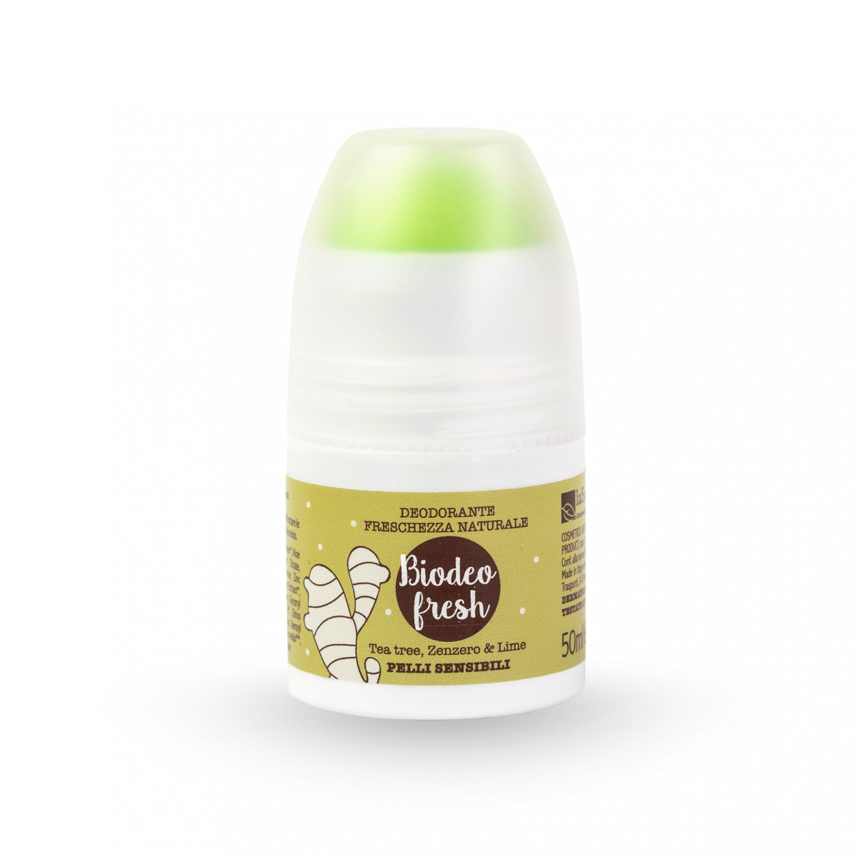 laSaponaria Deodorant roll-on osvěžující se zázvorem a citrónem BIO (50 ml) z Econea.cz