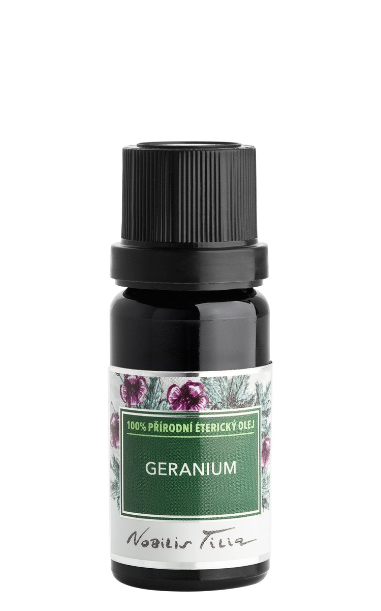 Nobilis Tilia Éterický olej - geranium (10 ml) - zklidňuje a hojí z Econea.cz