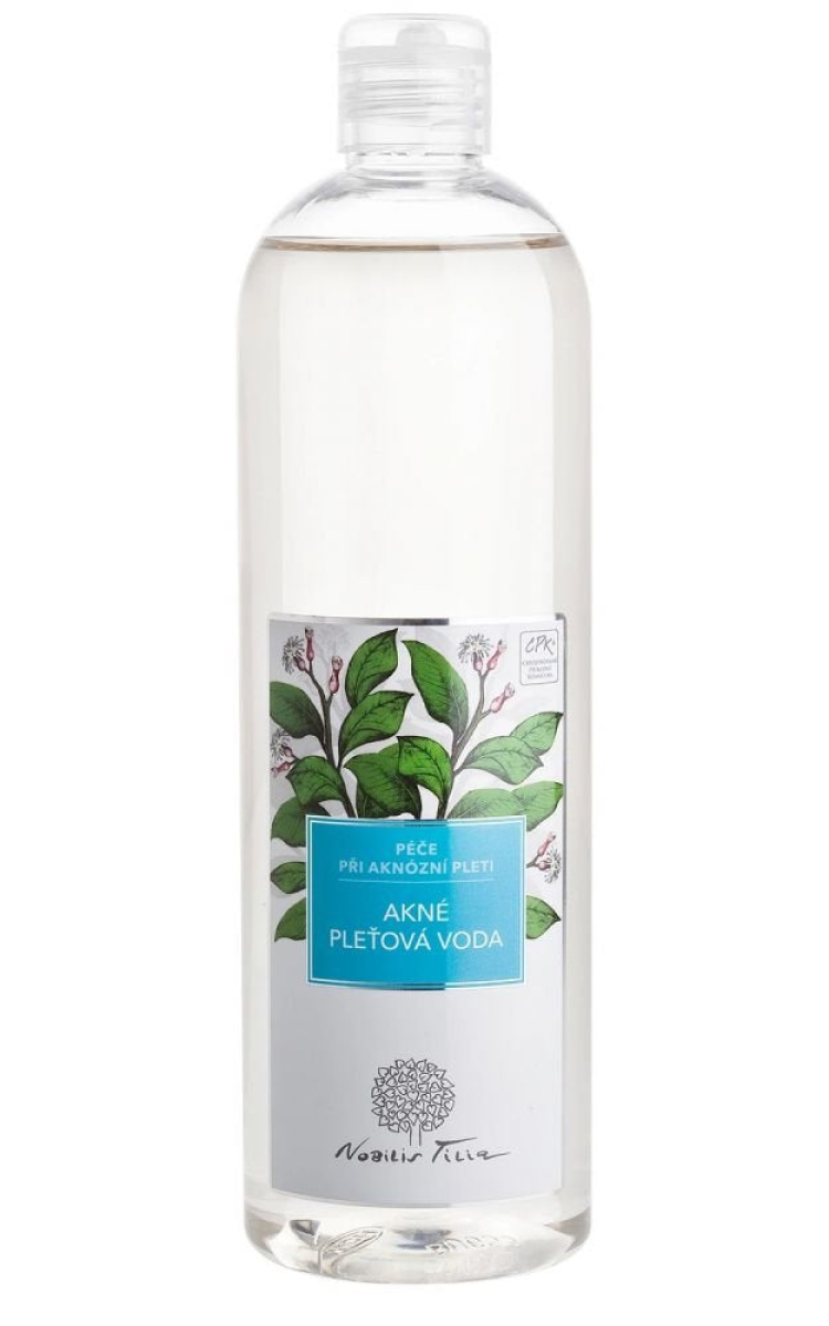 Nobilis Tilia Akné pleťová voda - 500 ml - pro aknózní a mastnou pleť z Econea.cz