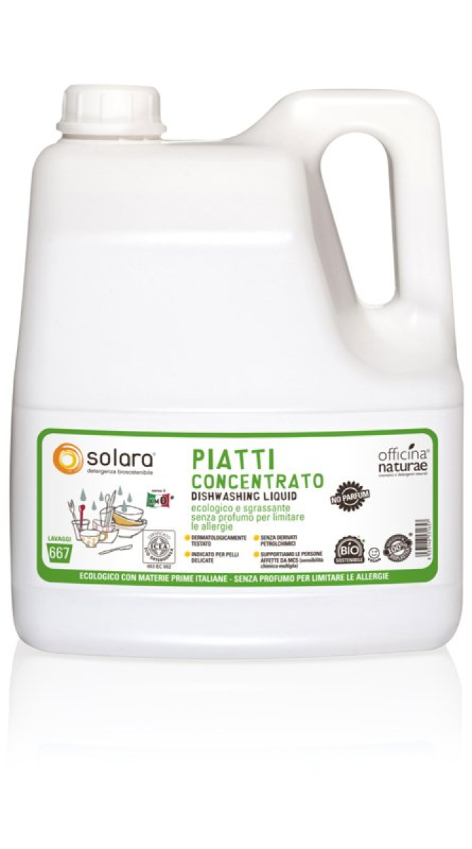 Officina Naturae Extra koncentrovaný gel na nádobí - bez parfemace - 4 l z Econea.cz