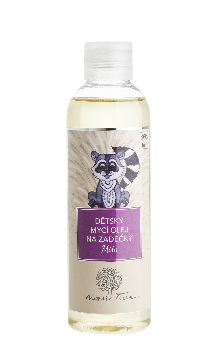 Nobilis Tilia Dětský mycí olej na zadečky Míša (200 ml) - pro zadečky bez opruzenin z Econea.cz