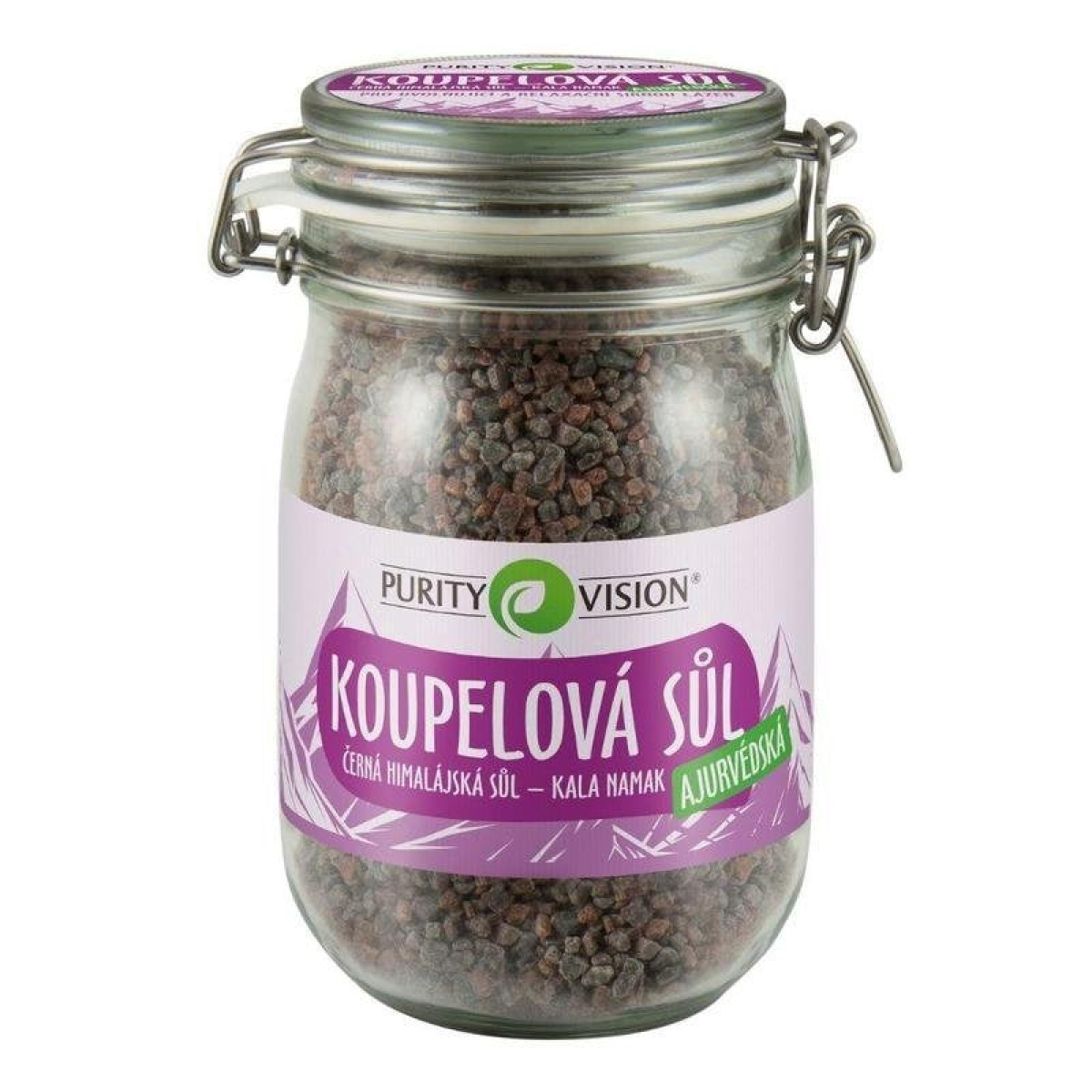 Purity Vision Ajurvédská koupelová sůl - 1,2 kg - k uvolnění svalů a kloubů z Econea.cz