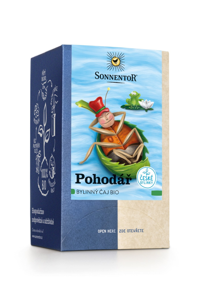 Sonnentor Bylinný čaj Pohodář BIO - nálevové sáčky (18 x 1,5 g) z Econea.cz