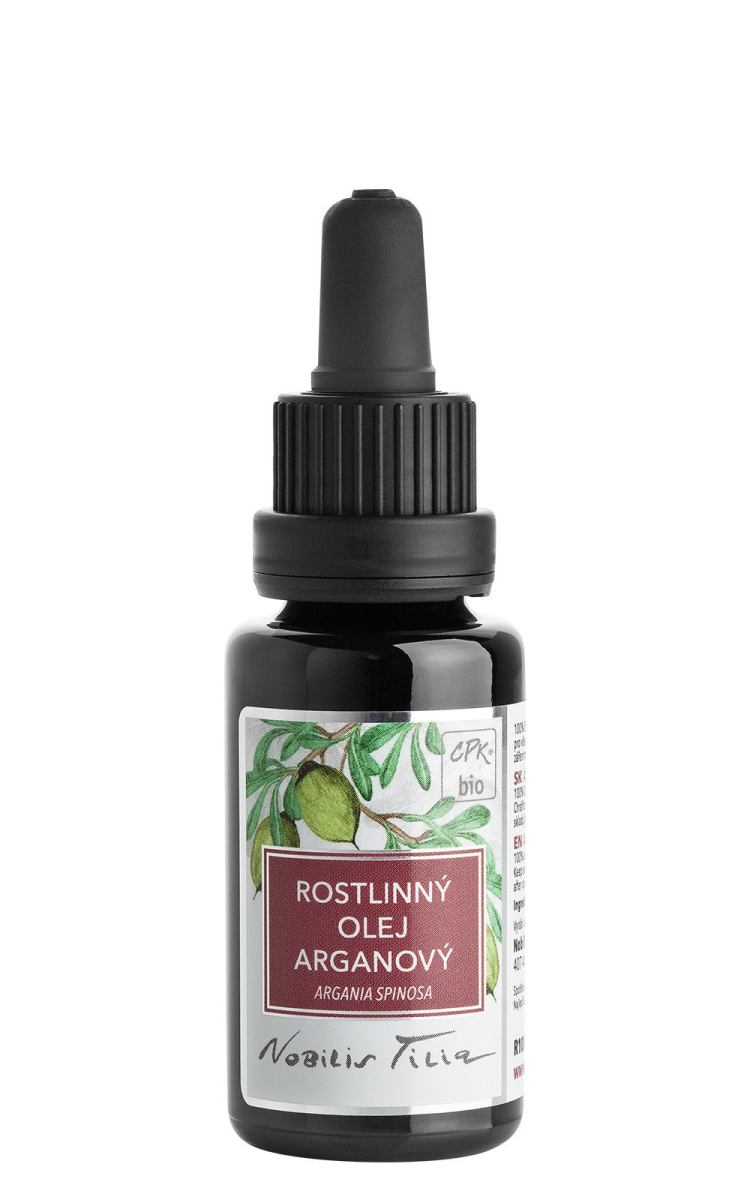 Nobilis Tilia Arganový olej BIO - 20 ml - elixír mládí z Econea.cz