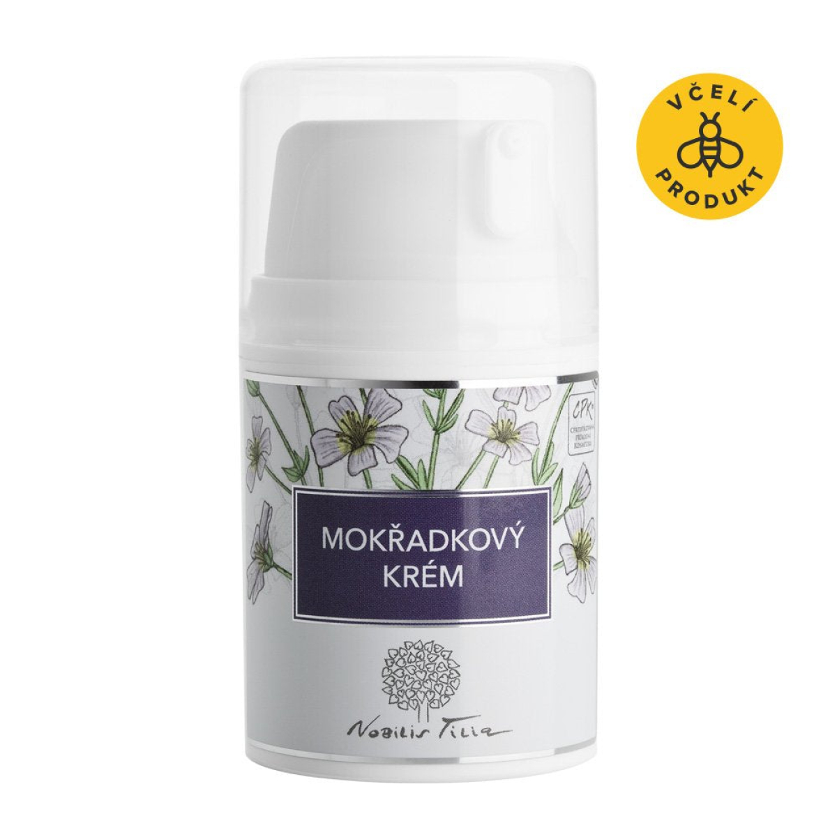 Nobilis Tilia Mokřadkový krém pro hydrataci pleti (50 ml) - s vanilkovou vůní z Econea.cz