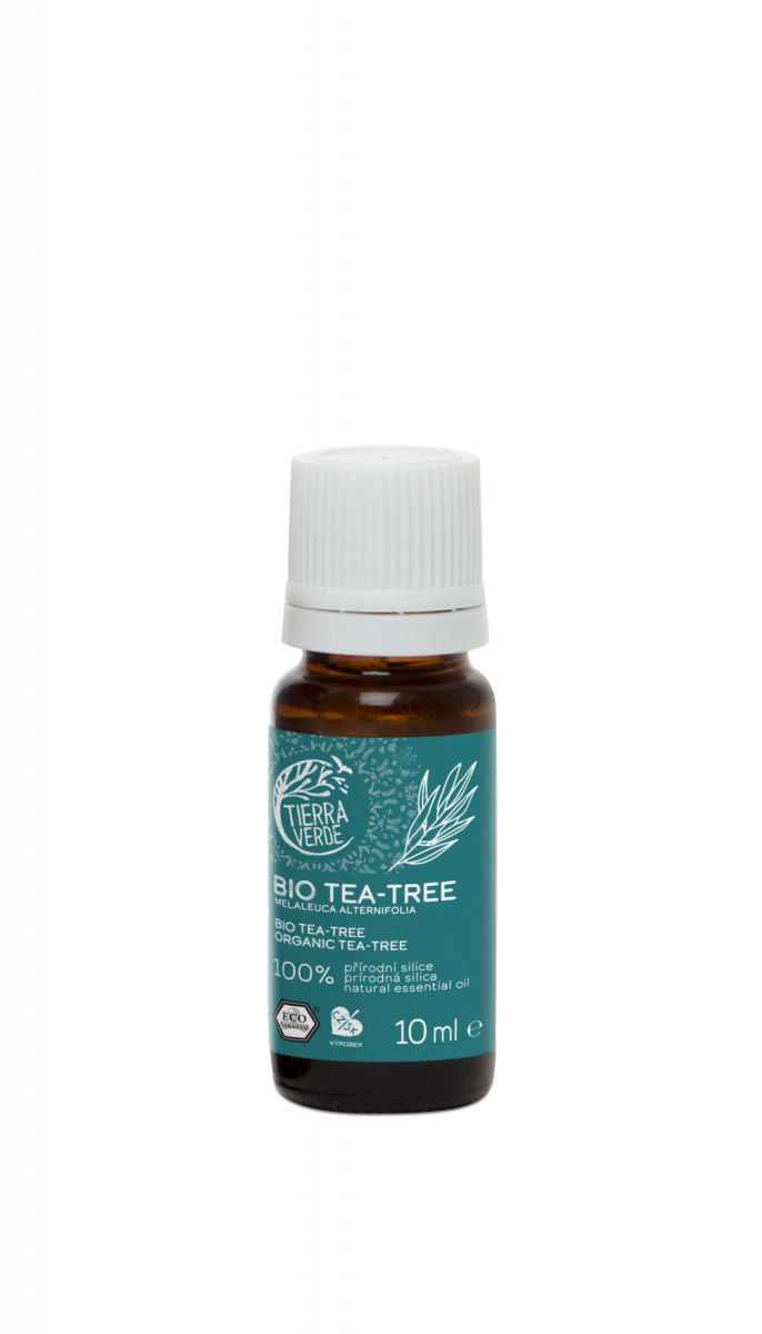 Tierra Verde Esenciální olej Tea tree BIO - 10 ml - antibakteriální pomocník z Econea.cz