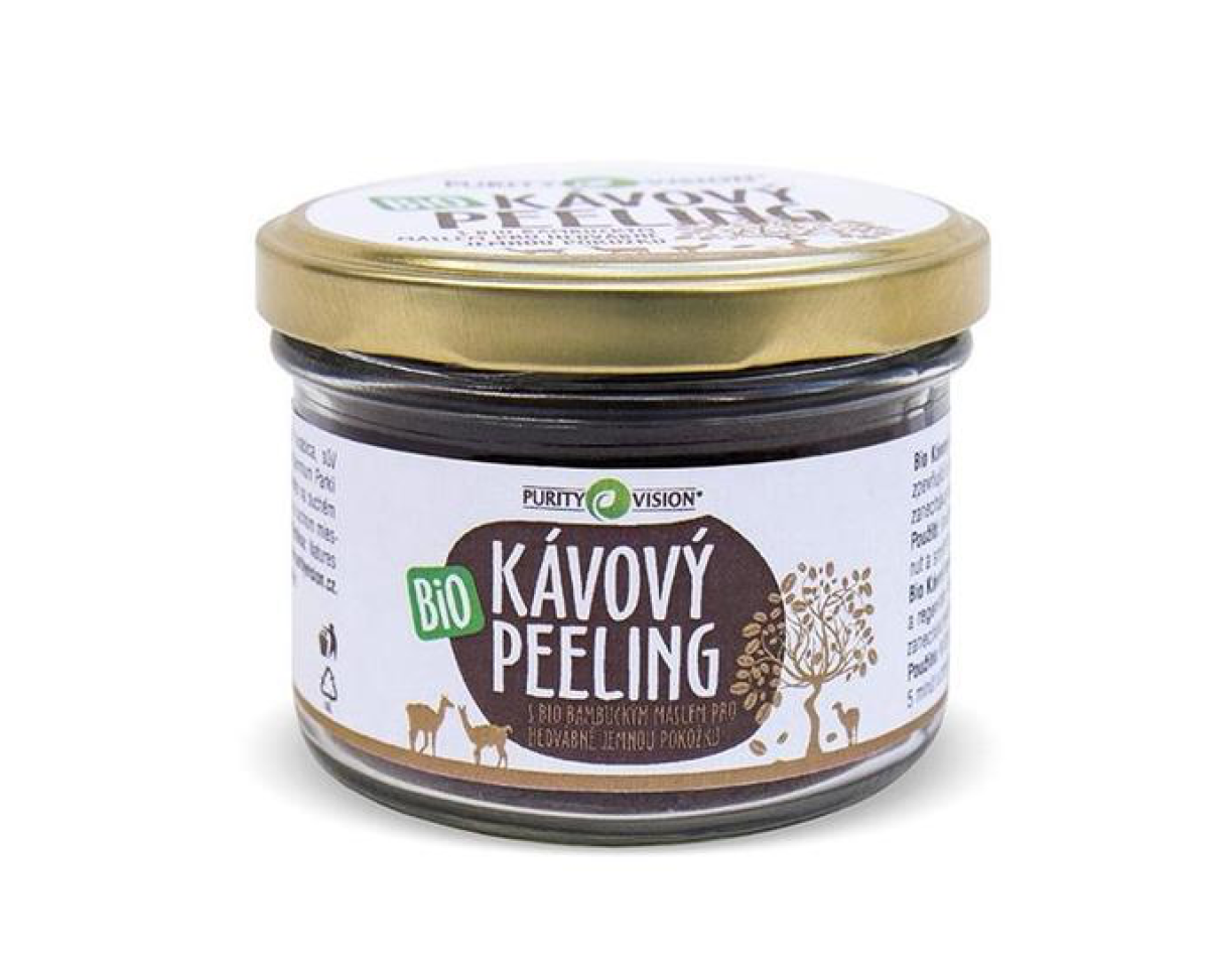 Purity Vision Kávový peeling BIO - 175 g - pro hedvábně jemnou pokožku z Econea.cz