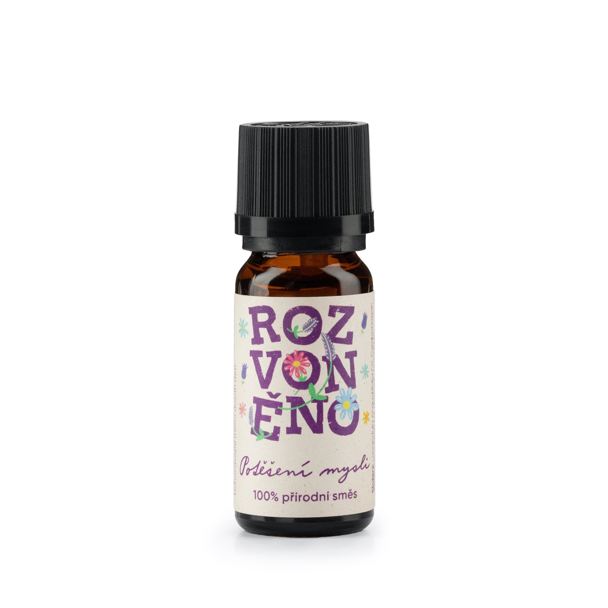 Rozvoněno Směs éterických olejů - Potěšení mysli (10 ml) - s levandulí a citronovou trávou z Econea.cz