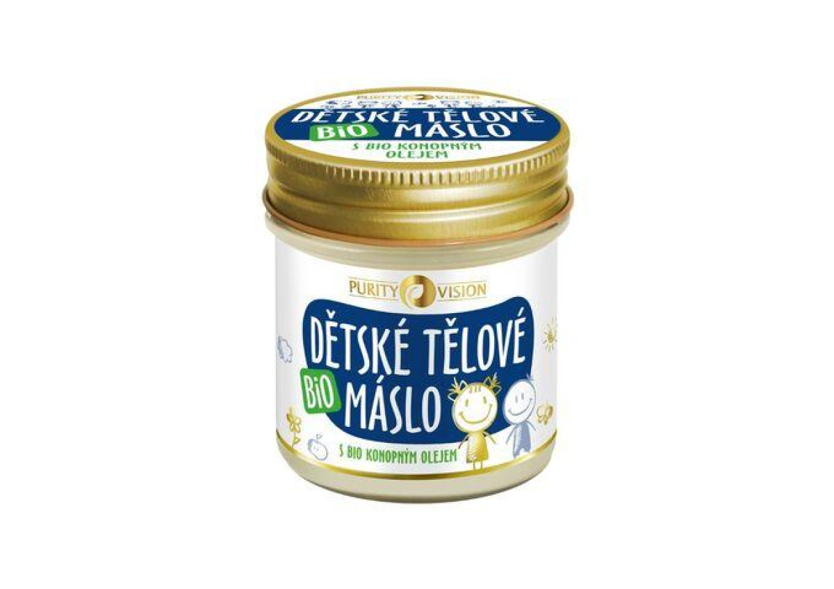 Purity Vision Dětské tělové máslo BIO - 120 ml - pro děti i dospělé z Econea.cz