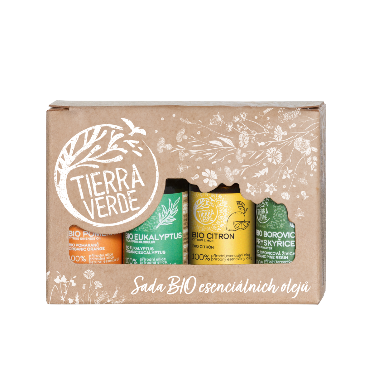 Tierra Verde Sada esenciálních olejů BIO (4 x 10 ml) z Econea.cz