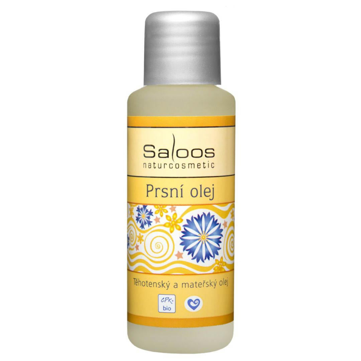 Saloos Prsní olej těhotenský a mateřský BIO (50 ml) - podporuje elasticitu a zvláčňuje kůži z Econea.cz