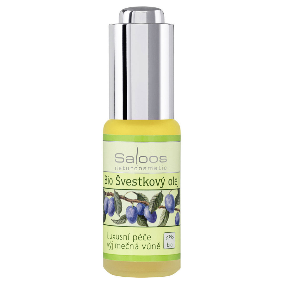 Saloos Švestkový olej BIO (20 ml) - pro rozzářenou a sametově hebkou pleť z Econea.cz