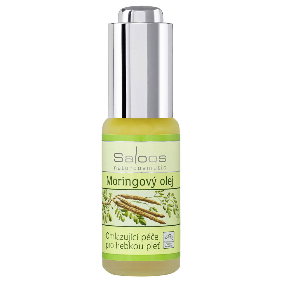 Saloos Moringový olej (20 ml) - pomáhá zpomalit stárnutí pokožky z Econea.cz