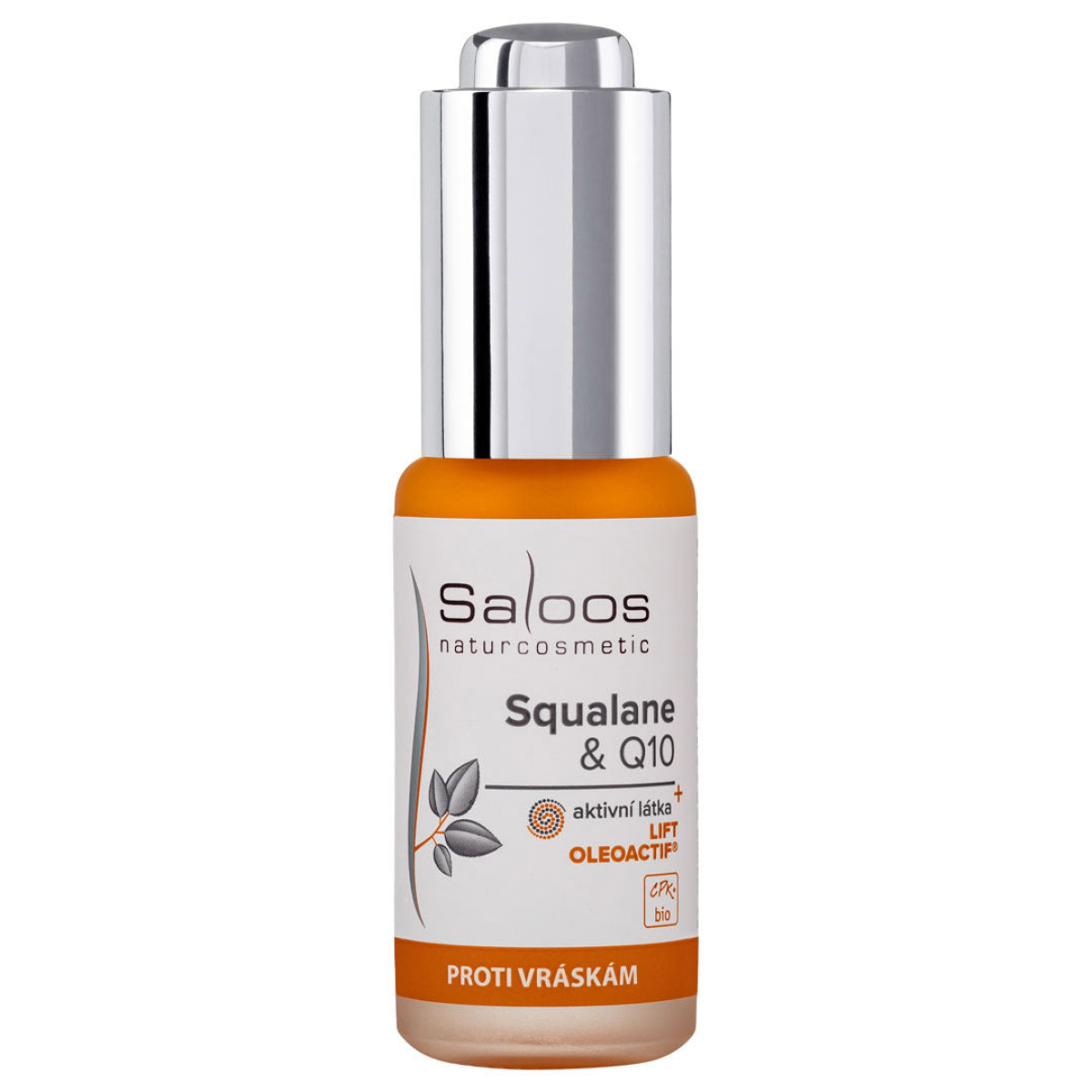 Saloos Pleťový olej Squalane & Q10 BIO (20 ml) - účinná péče proti stárnutí pleti z Econea.cz