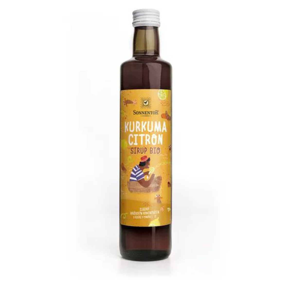 Sonnentor Sirup BIO - kurkuma a citron (500 ml) - bez přidaného cukru z Econea.cz