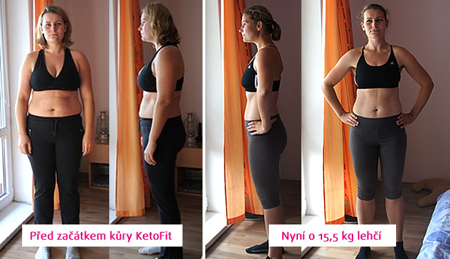 KetoFit - Před a Po