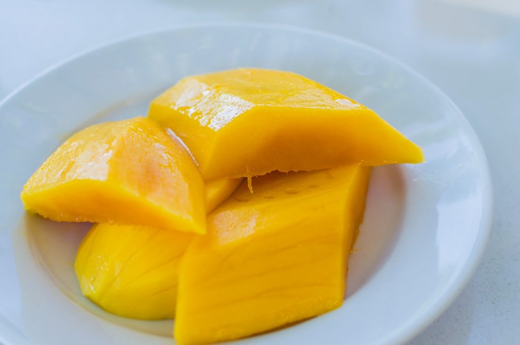 Mango má velmi osvěžující chuť