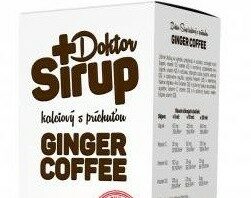 Doktor Sirup kalciový Ginger Coffee 200ml