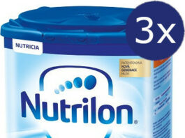 Nutricia Nutrilon 3 800g - balení 3 ks