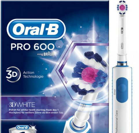 Oral-B El.kart. PRO600 3D White