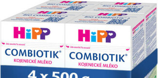 HiPP MLÉKO HiPP 2 BIO Combiotik 4x500g