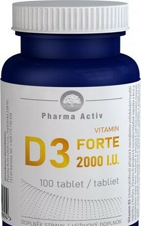 Vitamin D3 FORTE 2000 I.U. tbl.100