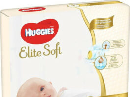 HUGGIES Elite Soft 1 3-5kg 82ks