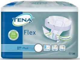 TENA Flex Plus Small - Inkontinenční kalhotky s páskem na suchý zip (30ks)