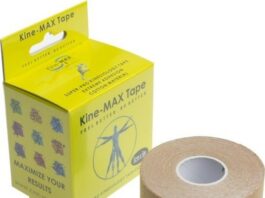 KineMAX SuperPro Cot. kinesiology tape těl.5cmx5m