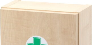 Štěpař Lékárnička dřevěná s náplní ZM05 5 osob