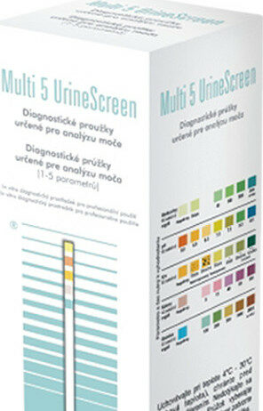 Proužky diagnost. Multi 5 UrineScreen 100ks