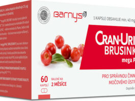 Barnys Cran-Urin megaPAC brusinky cps.60