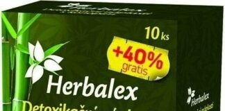 Herbalex detoxikační náplasti s konopím 10ks