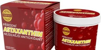 TOPVET Astaxanthin přírodní antioxidant tob.60