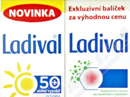 LADIVAL Obličej DUO Akut 50ml+Alerg OF50+ gel 50ml