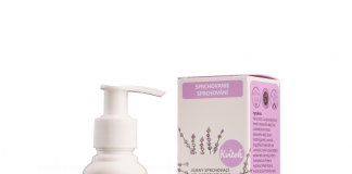 Kvitok Jemný sprchový gel s prebiotickým komplexem Levandulový sen (100 ml) - s jemnou bylinnou vůní