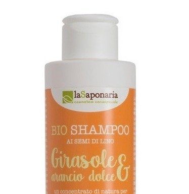 laSaponaria Šampon se slunečnicí a sladkým pomerančem BIO (200 ml) - 200 ml