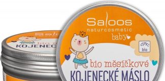 Saloos Šlehané máslo BIO měsíčkové kojenecké 150ml