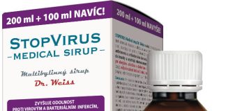 STOPVIRUS Medical sirup Dr. Weiss 200+100ml NAVÍC