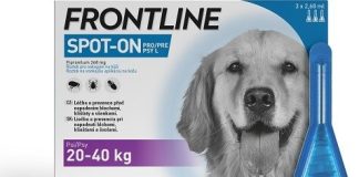 Frontline Spot On Dog 20-40kg pipeta 3x2.68ml