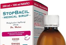 STOPBACIL Medical sirup Dr. Weiss 200+100ml NAVÍC