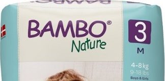 Bambo Nature 3 dětské plenky 4 - 8 kg 52 ks