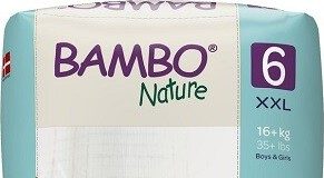 Bambo Nature 6 dětské plenky 16+ kg 40 ks