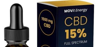 MOVit CBD 15% Full Spectrum konopný olej 10ml